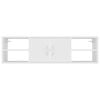vidaXL Scaffale a Parete Bianco 102x30x29 cm in Legno Multistrato