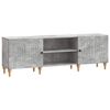 vidaXL Mobile TV Grigio Cemento 150 x 31 x 50 cm Legno ingegnerizzato