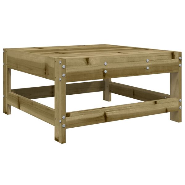 vidaXL Set Divani da Giardino 9 pz in Legno Impregnato di Pino