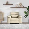 vidaXL Poltrona Crema 100x81x84 cm in Similpelle