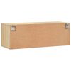 vidaXL Mobile a Parete Rovere Sonoma 100x36,5x35 cm Legno Multistrato