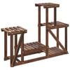vidaXL Portafiori 90x25x73,5 cm in Legno Massello di Abete