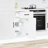 vidaXL Base da Cucina Kalmar Bianco in Legno Multistrato
