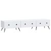 vidaXL Mobile TV Bianco 147 x 34,5 x 30 cm Legno ingegnerizzato