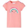 vidaXL Maglietta da Bambina Corallo Chiaro 104