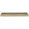 vidaXL Mensole Loggia 2 pz Rovere 60x15x4 cm in MDF