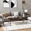 vidaXL Tavolino da Salotto Rovere Fumo 100x50x35 cm Legno Multistrato