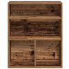 vidaXL Libreria Legno Antico 60x30x71,5 cm in Legno Multistrato