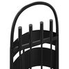 vidaXL Set di attrezzi per camino 5 pezzi 23x15x66 cm in acciaio