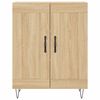vidaXL Credenza Rovere Sonoma 69,5x34x180 cm in Legno Multistrato