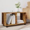 vidaXL Mobiletto con Ruote Legno Antico 72x33x42,5 cm in Truciolato