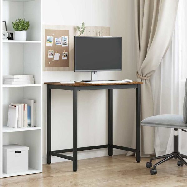 vidaXL tavolo Rovere fum&eacute; 100 x 50 x 76,5 cm