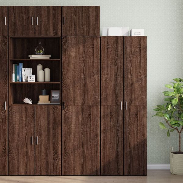 vidaXL Mobile a Parete Rovere Marrone 50x42,5x40 cm Legno Multistrato