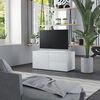 vidaXL Mobile Porta TV Bianco 80x34x36 cm in Legno Multistrato