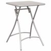 vidaXL Tavolo da bistrot Beige 55 x 55 x 72,5 cm
