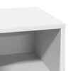 vidaXL Armadio da Notte con cassetto 2 pcs Bianco 50 x 34,5 x 50 cm.
