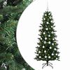 vidaXL Albero di Natale artificiale con palline 120 cm 150 LED