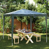 vidaXL Gazebo Professionale 2,5x2,5 m Verde 90 g/m²