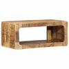 vidaXL Mobile TV Marrone 60 x 30 x 25 cm Legno massello di mango