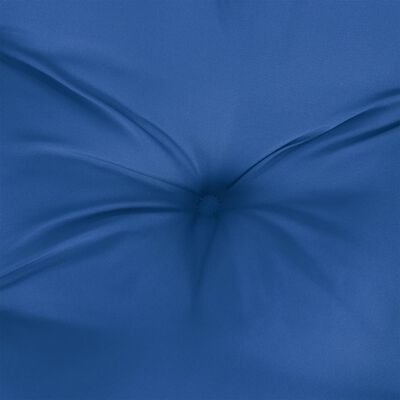 vidaXL Cuscino per Pallet Blu Reale 80x40x12 cm in Tessuto