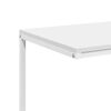 vidaXL Tavolino da Salotto Bianco 55x35x66 cm in Legno Multistrato