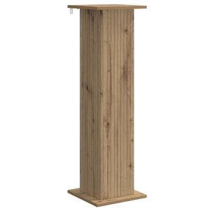 vidaXL Supporto per piante Rovere Artigianale 30,5 x 30 x 100,5 cm