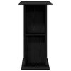vidaXL Supporto per acquario in rovere nero 75x36x72,5 cm in legno ingegnerizzato
