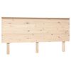 vidaXL Testiera per Letto 164x6x82,5 cm Legno Massello di Pino