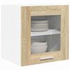 vidaXL Armadio pensile con porta 2 pcs Rovere Sonoma 40 x 31 x 40 cm