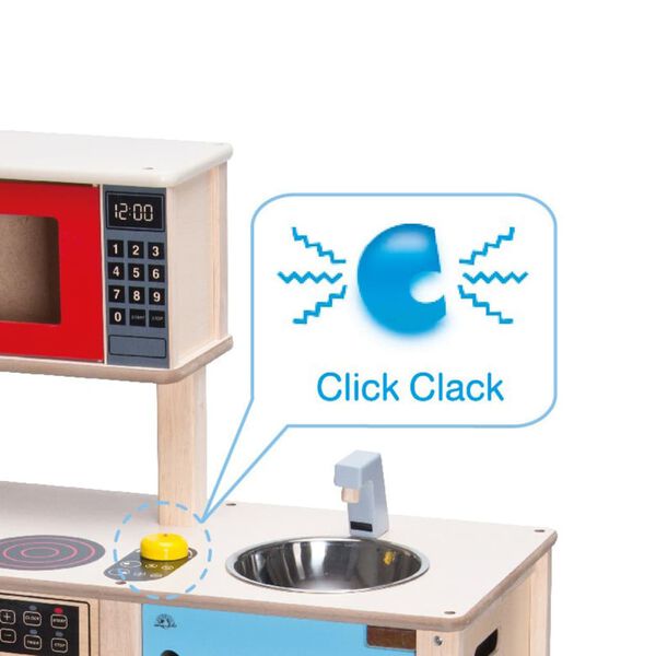 Wonderworld Postazione da Piccolo Chef Legno HOUT192439