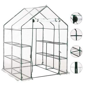 vidaXL Serra Accessibile con 8 Livelli 143x143x195 cm