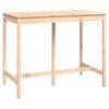 vidaXL Tavolo da Bar 140x80x110 cm in Legno Massello di Pino