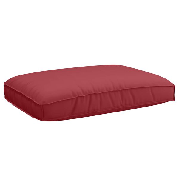 vidaXL Set di divani con cuscino Rosso Vino 120 x 92 x 69 cm