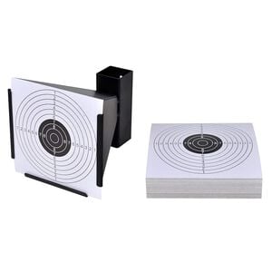 vidaXL Supporto Tiro al Bersaglio a Imbuto 14 cm 100 Bersagli in Carta