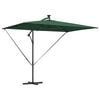vidaXL Ombrellone Verde 294 x 200 x 270 cm Poliestere e Alluminio