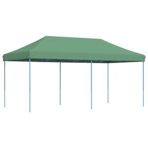 vidaXL Tenda Party Verde 292 x 580 x 315 cm Tessuto Oxford