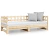 vidaXL Dormeuse Estraibile 2x(90x200) cm Legno Massello di Pino