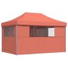 vidaXL Tenda Party Terracotta 292 x 440 x 315 cm Tessuto Oxford
