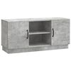 vidaXL Mobile TV 102 x 34,5 x 47 cm Grigio Cemento