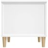 vidaXL Tavolino da Salotto Bianco 60x44,5x45 cm in Legno Multistrato
