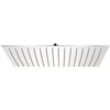 vidaXL Testa Doccia a Pioggia in Acciaio Inox 30x40 cm Rettangolare
