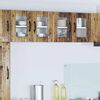 vidaXL Mobile da cucina 2 pcs Legno vecchio 60 x 31 x 40 cm