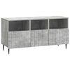 vidaXL Mobile TV con cassetto Grigio Cemento 102 x 34,5 x 50 cm