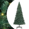 vidaXL Albero di Natale Artificiale Pre-illuminato con Set di Palline
