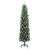 vidaXL Albero di Natale artificiale con 300 LED Verde 240 cm
