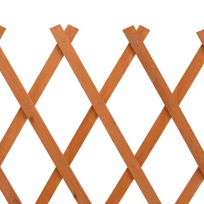 vidaXL Traliccio da Giardino Arancione 150x80 cm Massello di Abete