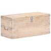 vidaXL Baule 90x40x40 cm in Legno Massello di Acacia