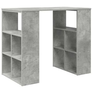 vidaXL Scrivania Grigio cemento Legno ingegnerizzato 90 x 50 x 75 cm