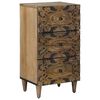 vidaXL Credenza Marrone 40 x 33,5 x 75 cm Legno di mango massello