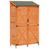 vidaXL Capanno da Giardino Marrone 106 x 56 x 176,5 cm
